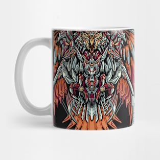 Great owl Mecha Illustration Mug